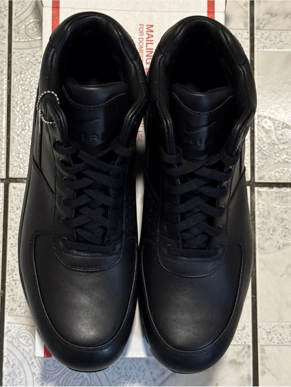 New Nike ACG Air Max Goadome Boots Leather Triple Black Men’s Size 14 865031-009